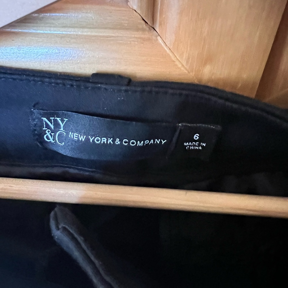 New York & Company Classic Black Trousers